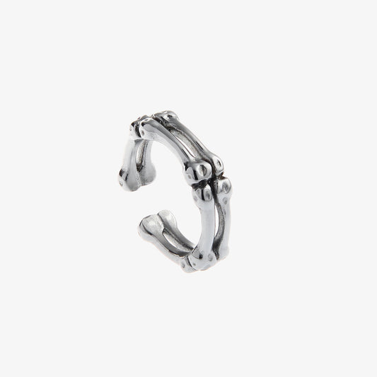 Bone Design Ring Made Of Titanium Steel For Men