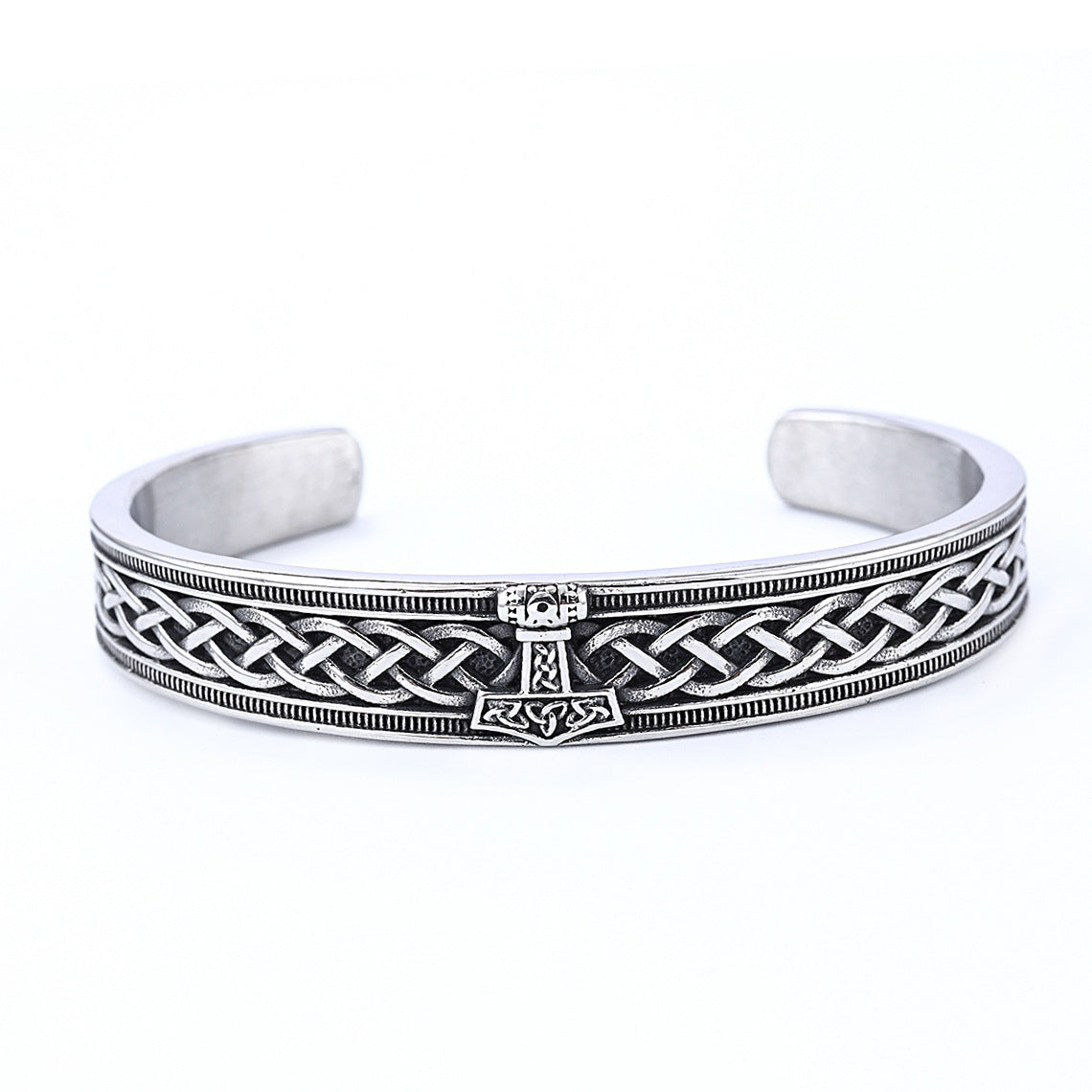 Men's And Women's Fashion Stainless Steel C-shaped Bracelet