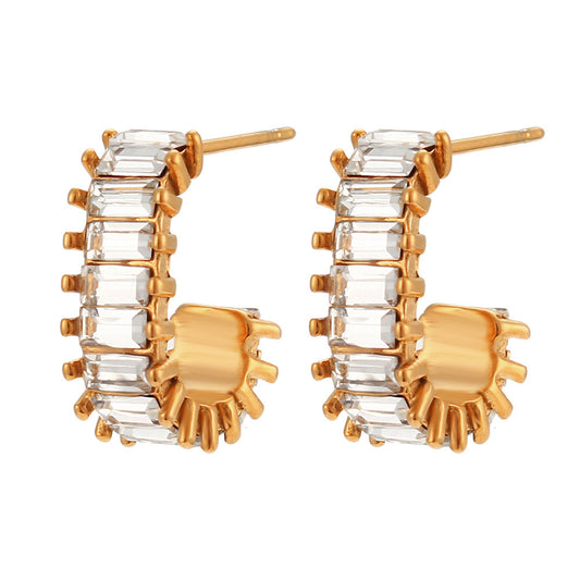 Fashion OL Agnes Diamond Earrings
