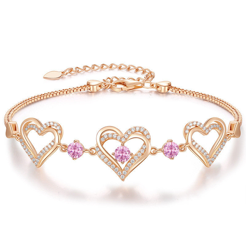 Twelve Birthday Crystal Bracelet Fashion Personality Hand Jewelry
