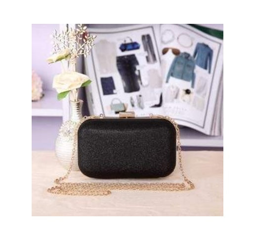Damen Handtasche Abendtaschen für Party Neue Damen Kette Umhängetasche Damenmode Gold Clutch Box Bag Damen Messenger