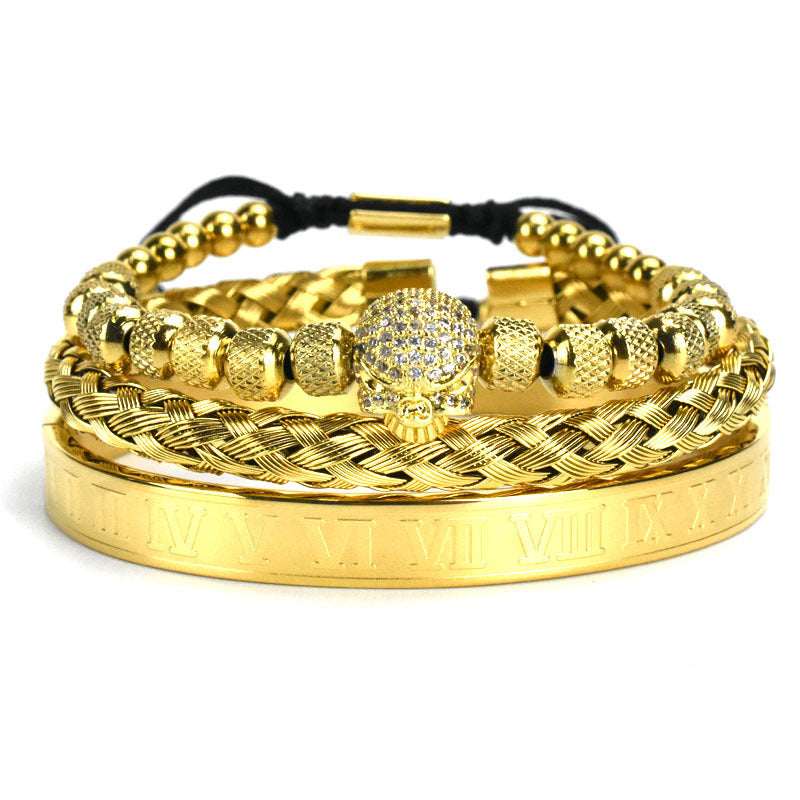 Edelstahl Mesh Armband Anzug Männer
