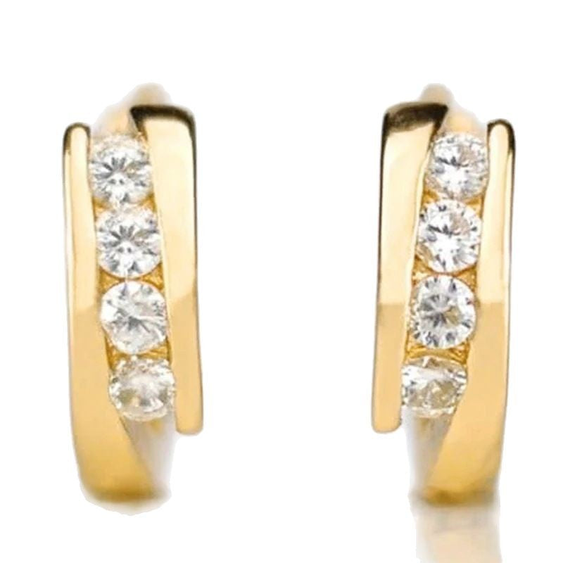 رائعة ومتعددة الاستخدامات لصنع أقراط رفيعة المظهر للوجه المستدير