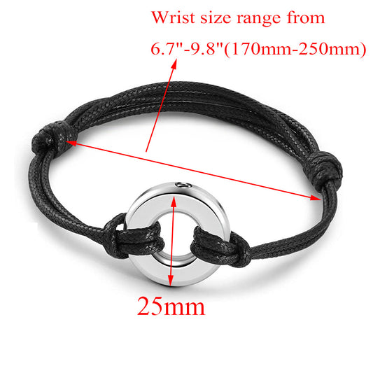 Bracelet Urns Human Ashes Lost Baby Bracelet Pets Cremation Jewelry Mourning Jewelry