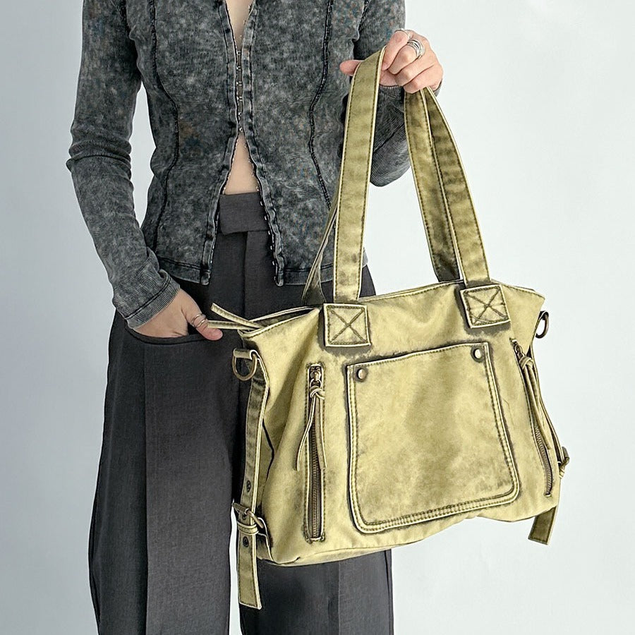 Retro Damenmode Alte Schulter Messenger Bag