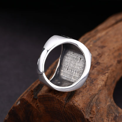 925 Sterling Silver Square Woven Ring