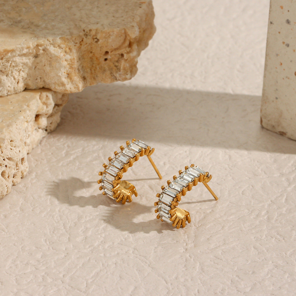 Fashion OL Agnes Diamond Earrings