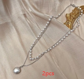 Farbig funkelnde Schlüsselbeinkette Chokerhalskette für Damen