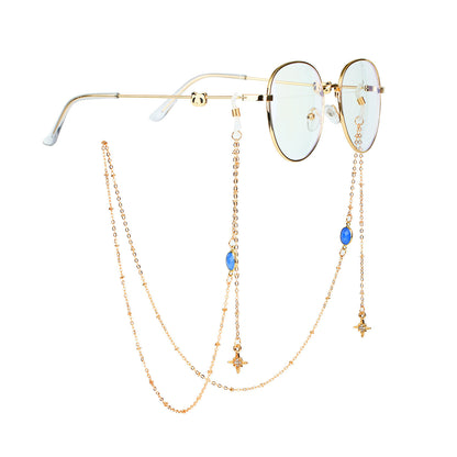 Glasses Bound Glass Hanging Chain