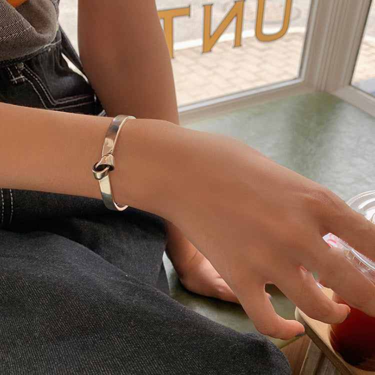 New 925 Silver Knotted Personality Bracelet