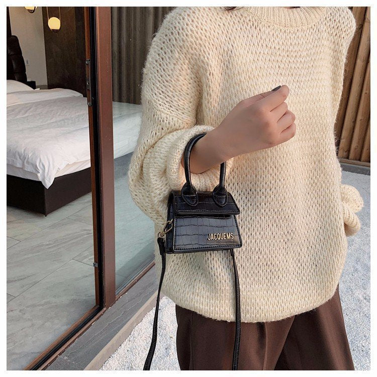 Vintage Handbag French Niche Bag Single Shoulder Messenger Small Square Bag