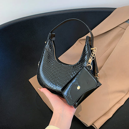 حقيبة كتف ربيعية موجزة على الطراز الغربي