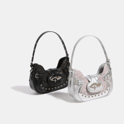 حقيبة دراجة نارية نسائية تحت الإبط حقيبة كتف رسول