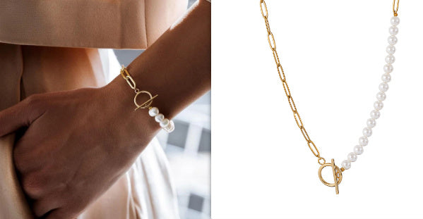 Fashion Pearl Chain Necklace For Women