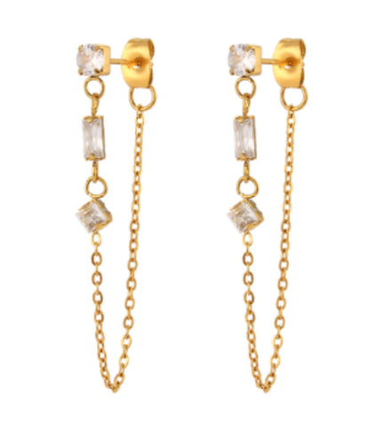 Iris Diamond Earrings