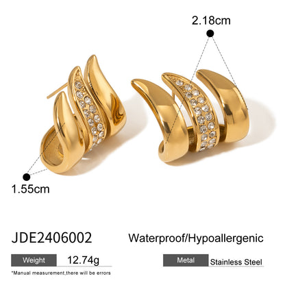 Charmaine Gold Earrings