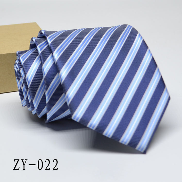 New Men's Hot Sale 1200D Striped Tie