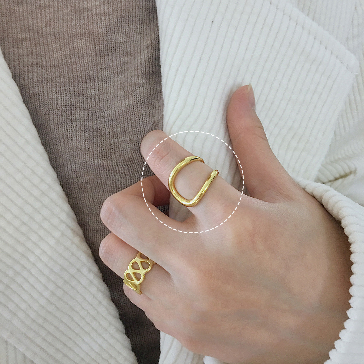 Vintage 925 silver ring