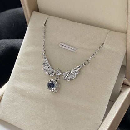 Titanium Steel Color-retaining Temperament Copper Micro Inlaid Zircon Flowers