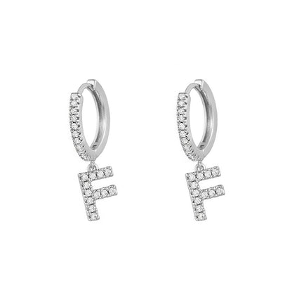 Women's Korean Style Small Earrings Half Circle