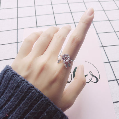 Dream catcher ring