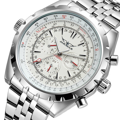 JARAGAR Automatic Mechanical Sports Watch