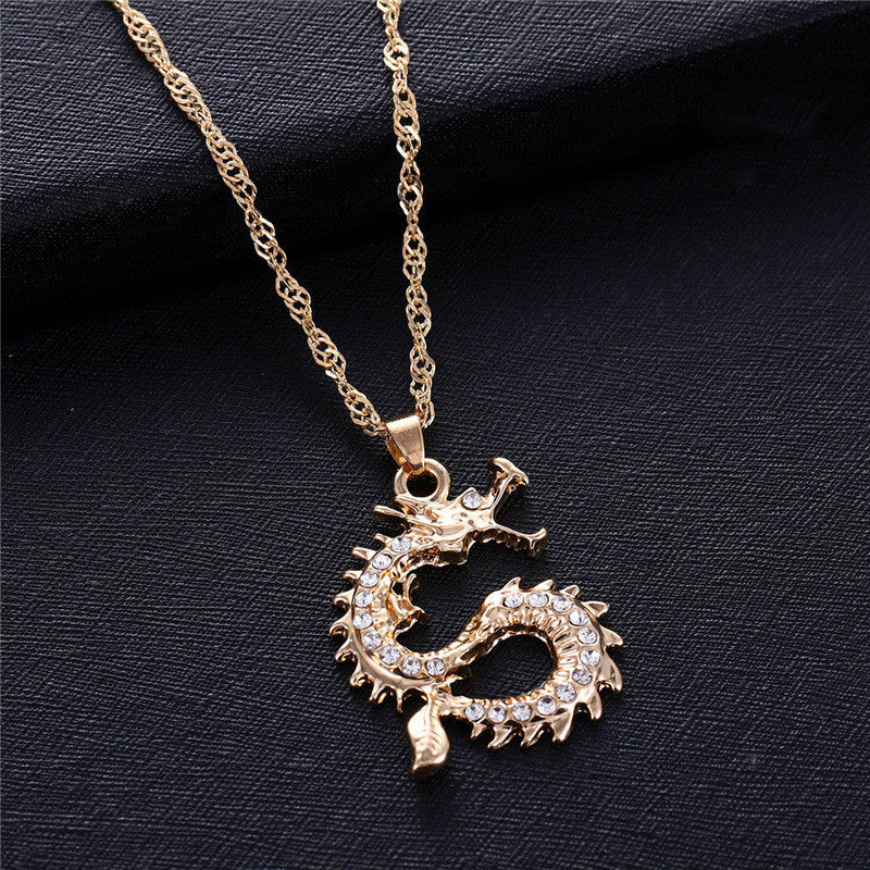 Bohemia Portrait Alloy Gold Coin Pendant