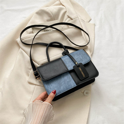 Beliebte Mode Nähte Textur Tragbare Schulter Messenger Bag