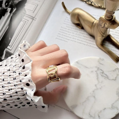 حلقة حلقة وحلقة حلقة مؤشر أنثوية حلقة مفصلية