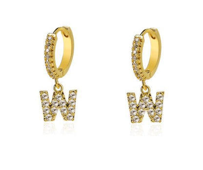 Women's Korean Style Small Earrings Half Circle