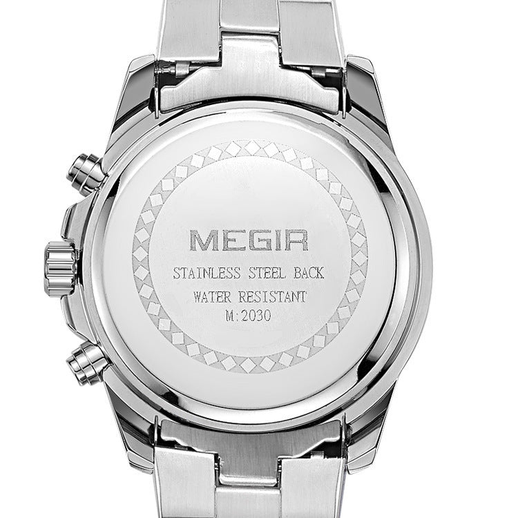 MEGIR Elegant Men's Multifunctional Watch For Sports & Business