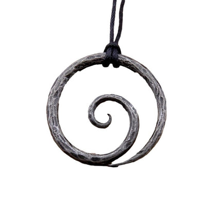 Fashion Retro Spiral Symbol Necklace