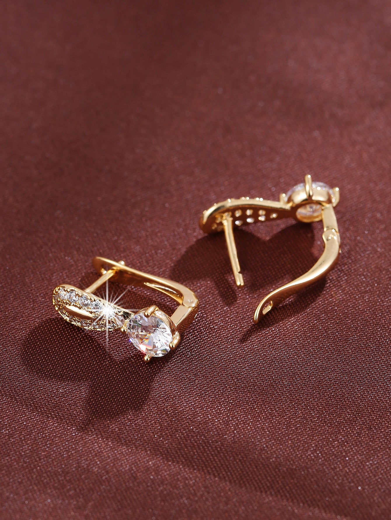 Small Niche Design Retro  Style Long Earrings