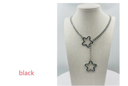 Gold Moon And XINGX Necklace Adjustable Necklace