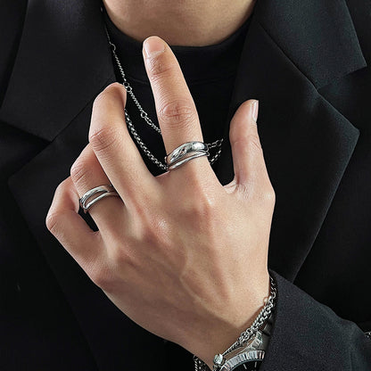 Double-layer Irregular Minority Ring Is Extremely Simple And Cold