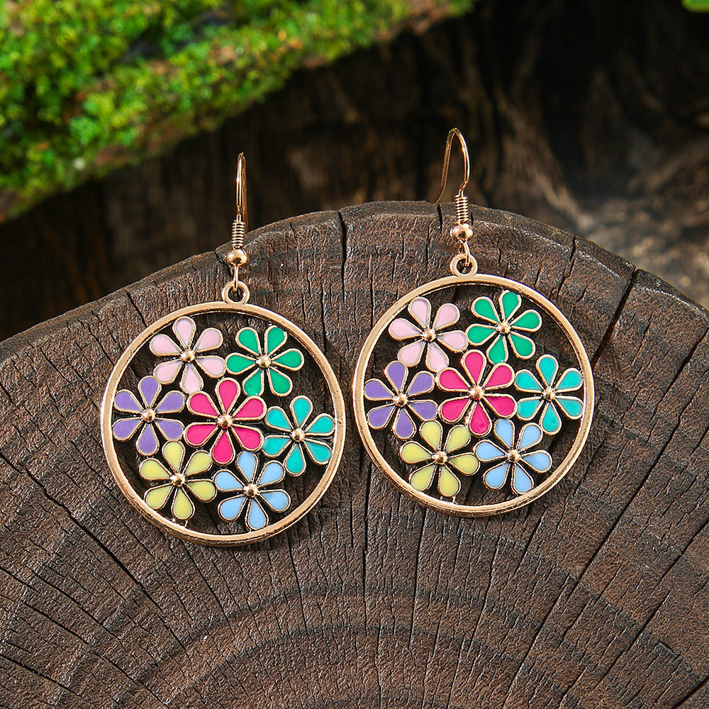 Vintage Bohemian Style Hand-woven Tassel Earrings