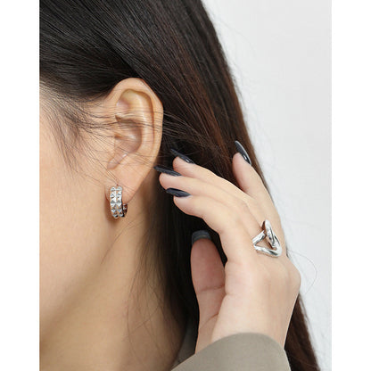 Design Sense S925 Sterling Silver Ear Clip Women