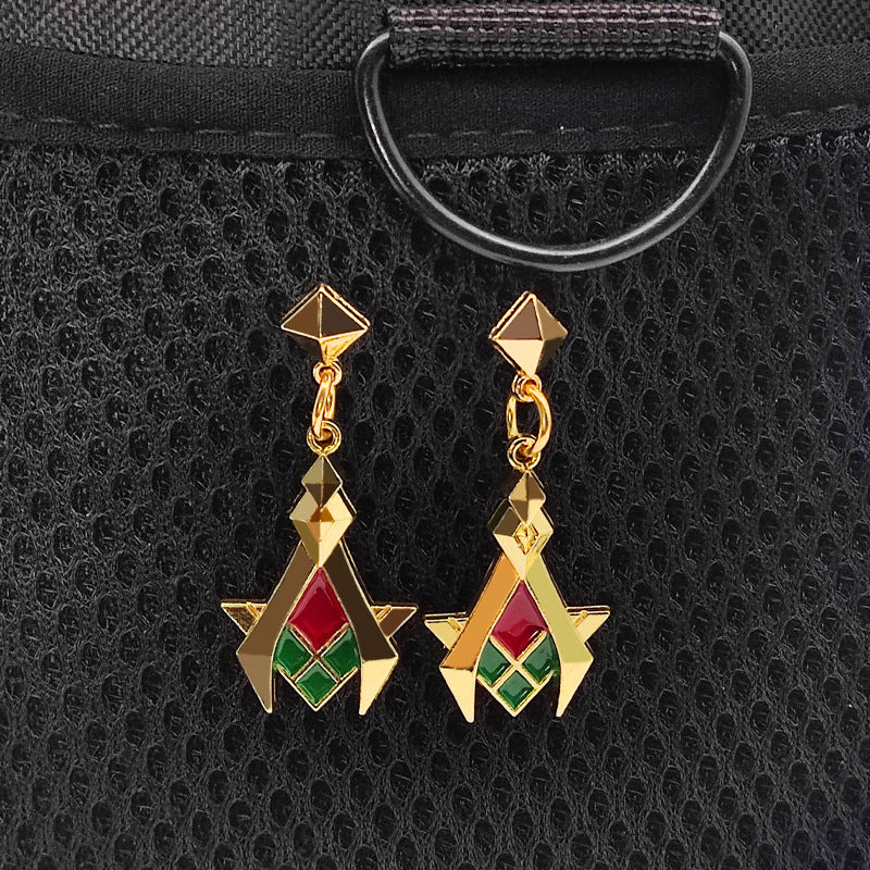 Jewelry Kawei Earrings Cosplay Personalized Pairing