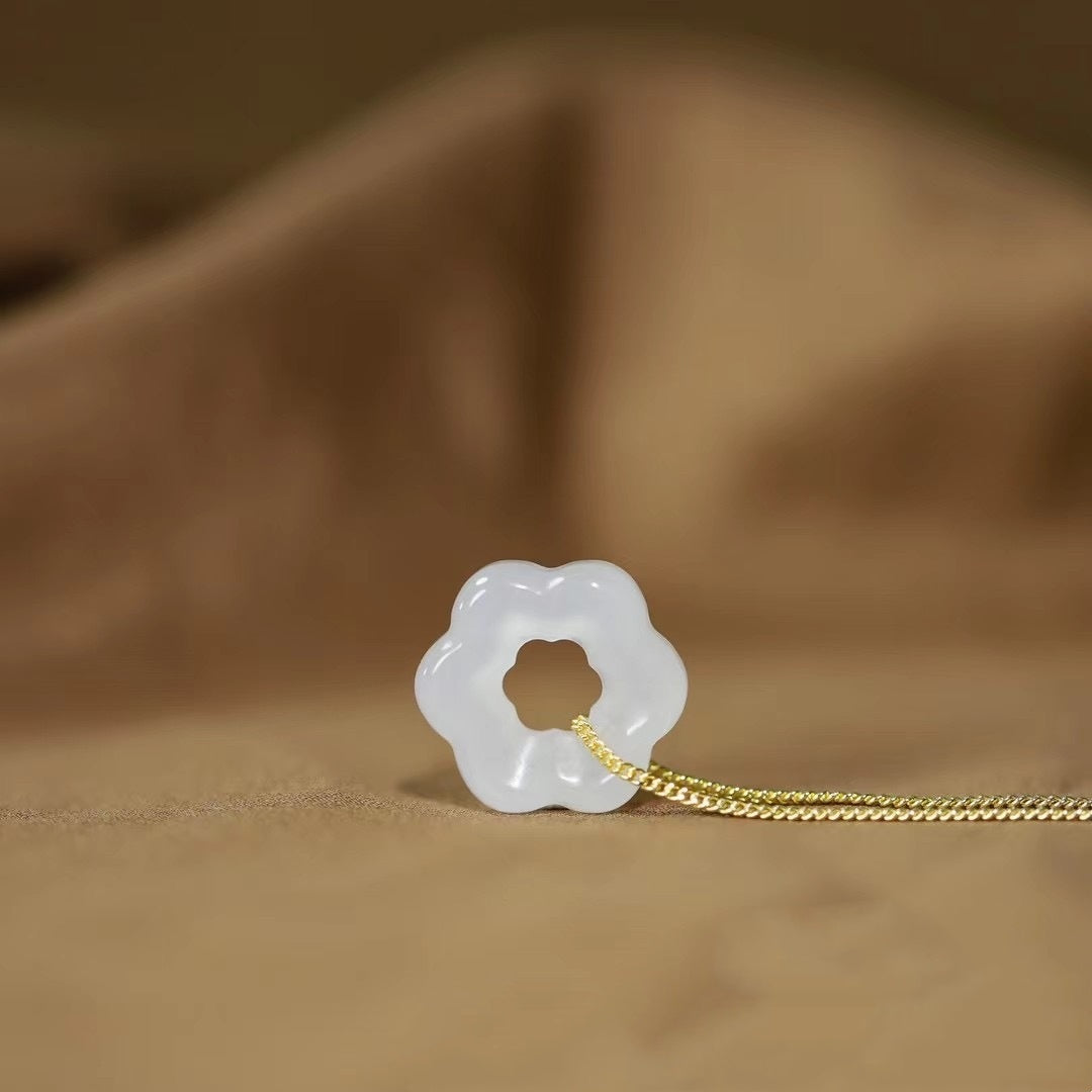 إكسسوارات زينة الأقراط العتيقة المصنوعة من اليشم DIY