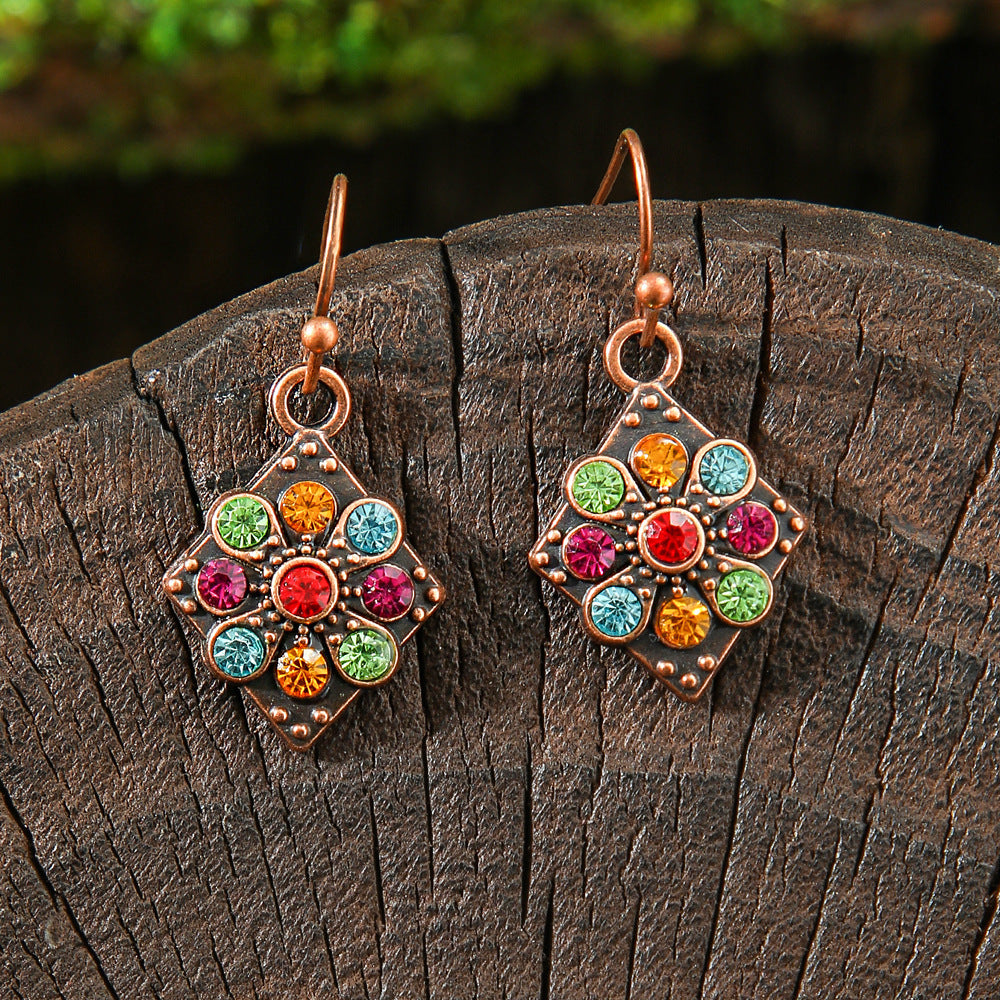 Vintage Bohemian Style Hand-woven Tassel Earrings