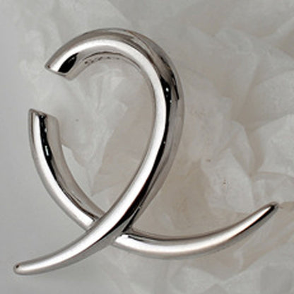 S925 Sterling Silver Geometric Ear Clips Women Without Pierced Ears