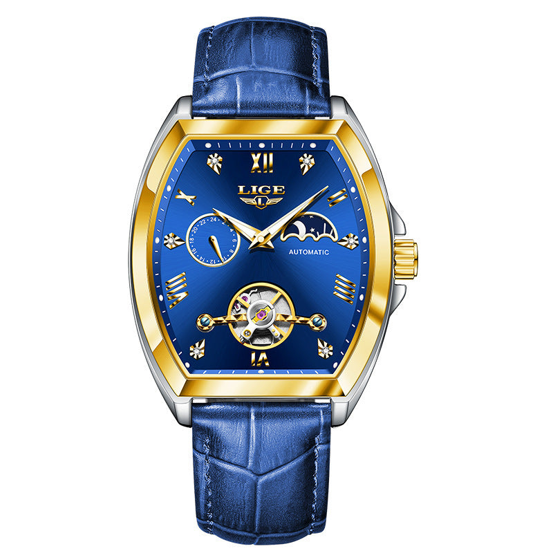 Men's Tourbillon Mechanical Watch Multifunctional Waterproof