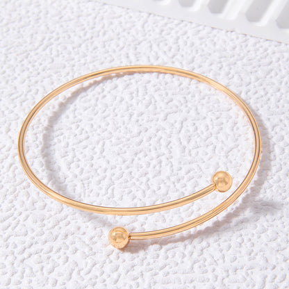 Bow Letter Personality Geometric Irregular Bracelet