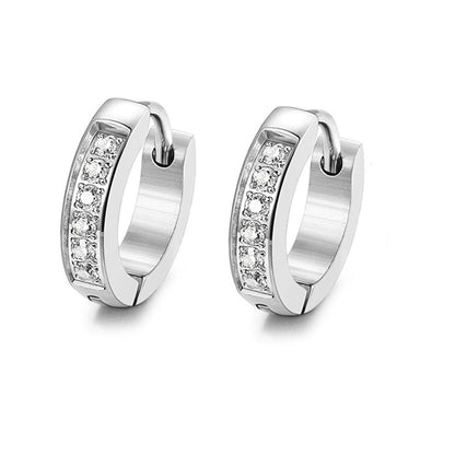 Female Leisure Haoshi Fashionable Titanium Steel Earrings