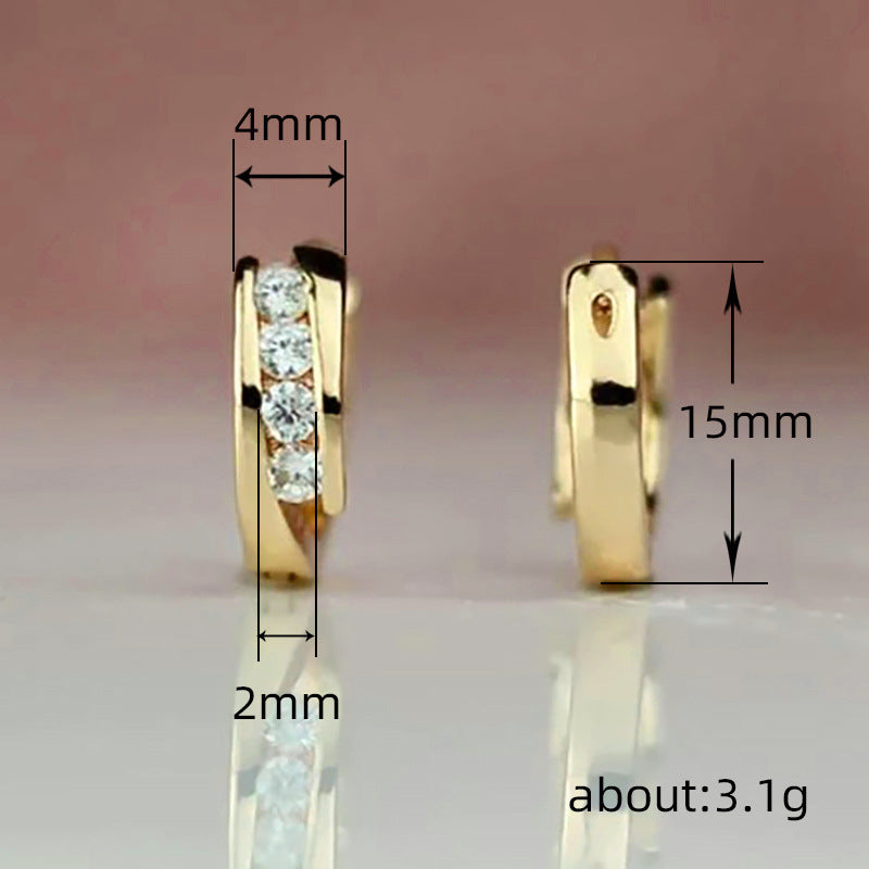 رائعة ومتعددة الاستخدامات لصنع أقراط رفيعة المظهر للوجه المستدير