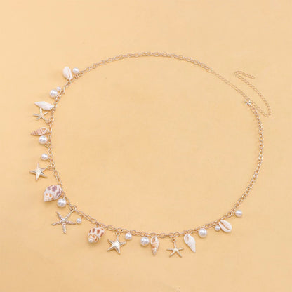 Bohemian Beach Shell Waist Chain