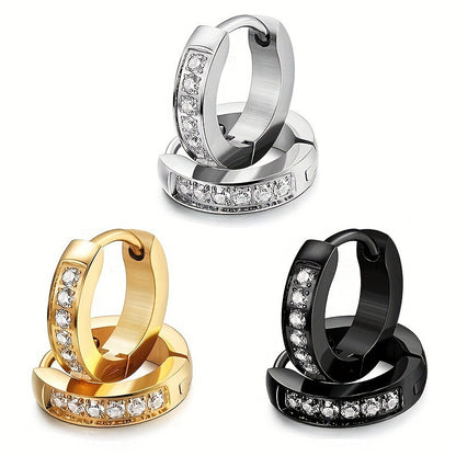 Female Leisure Haoshi Fashionable Titanium Steel Earrings