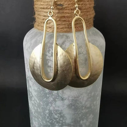 Retro Fashion And Personalized Geometric Earrings