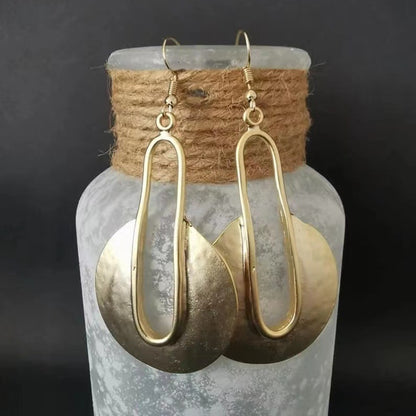 Retro Fashion And Personalized Geometric Earrings