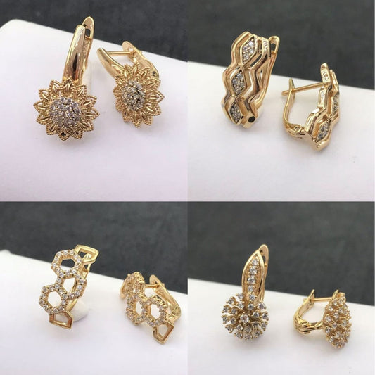 Female Simple Retro Fashion Personalized Earrings
